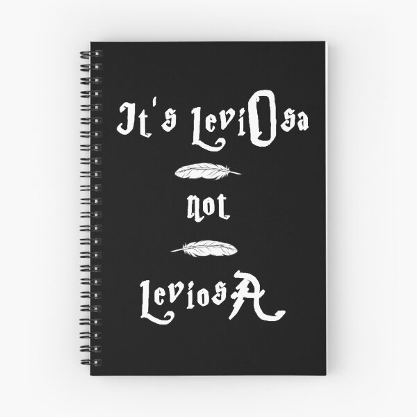 Item preview, It's LeviOsa not LeviosA! - in white for dark backgrounds designed and sold by PunkyCat.