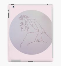 minimalistisches timothée chalamet iPad-Hülle & Klebefolie
