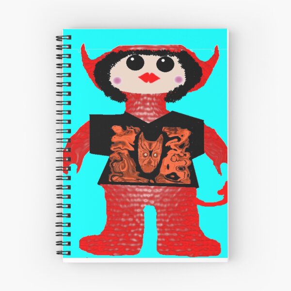 Item preview, Little Devil In Disguise Rag Doll Wearing Mommy's Art 5 designed and sold by Deborah Lazarus.