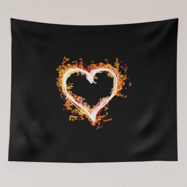 Item preview, Heart on Fire designed and sold by Venari Artist.