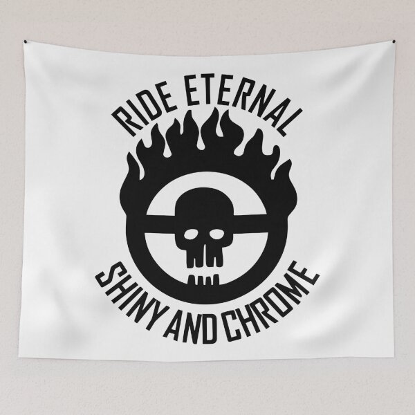 Item preview, Ride Eternal - Shiny and Chrome Emblem designed and sold by MotoringZen.
