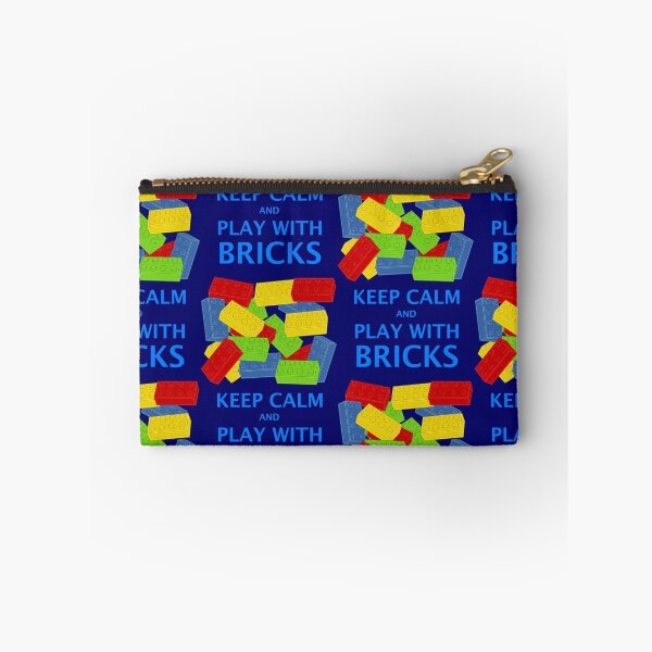 Item preview, KEEP CALM AND PLAY WITH BRICKS designed and sold by ChilleeW.