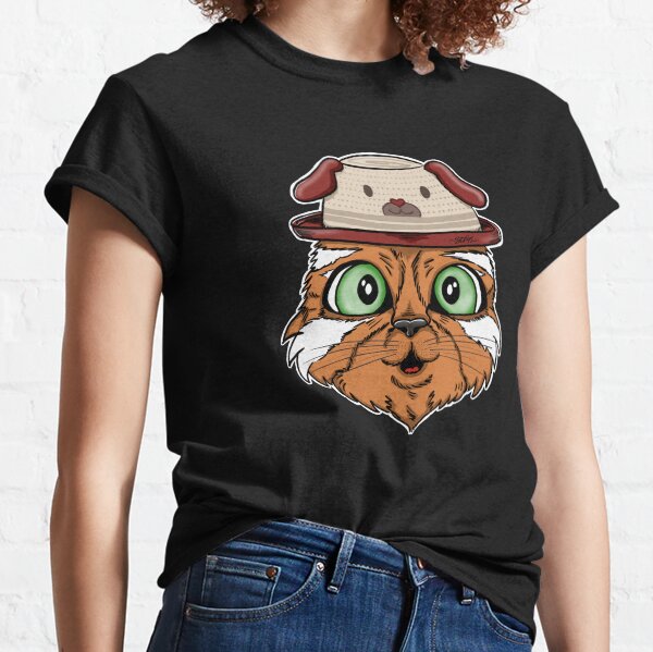 Cute Cat with Doghat Classic T-Shirt