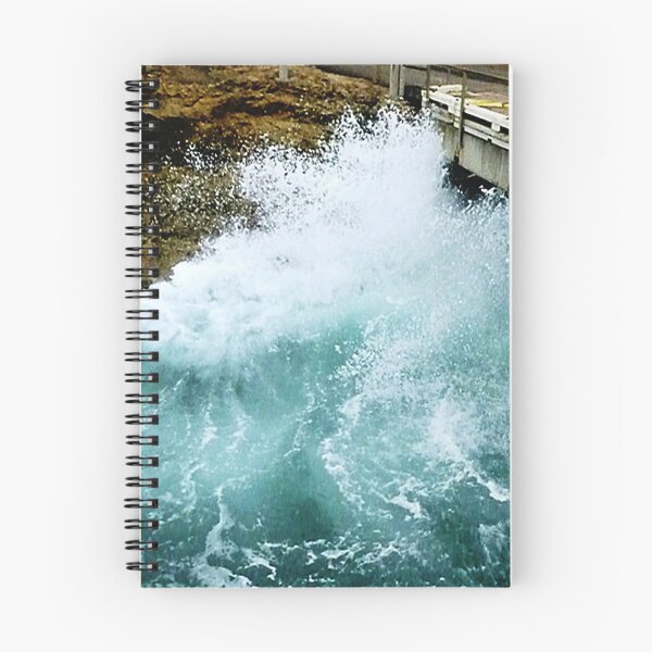 Item preview, Ocean wave against the wall at Pt. Campbell Jetty, Vic. Australia designed and sold by EdsMum.