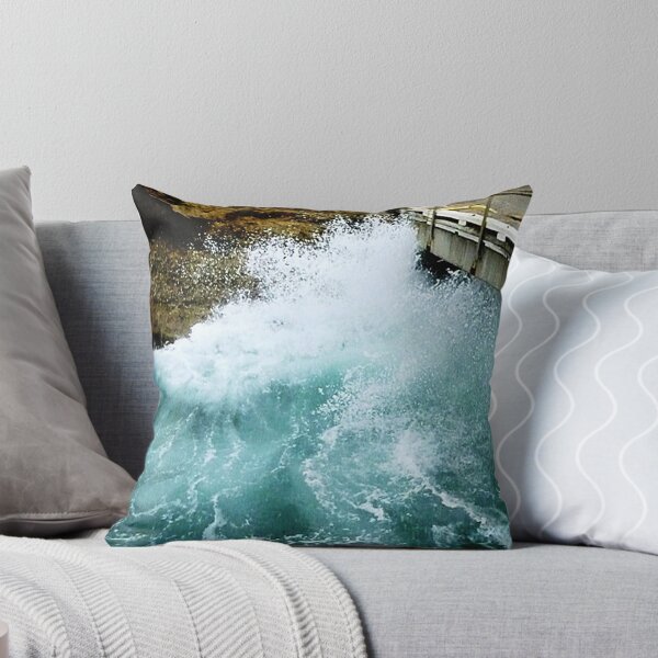 Item preview, Ocean wave against the wall at Pt. Campbell Jetty, Vic. Australia designed and sold by EdsMum.