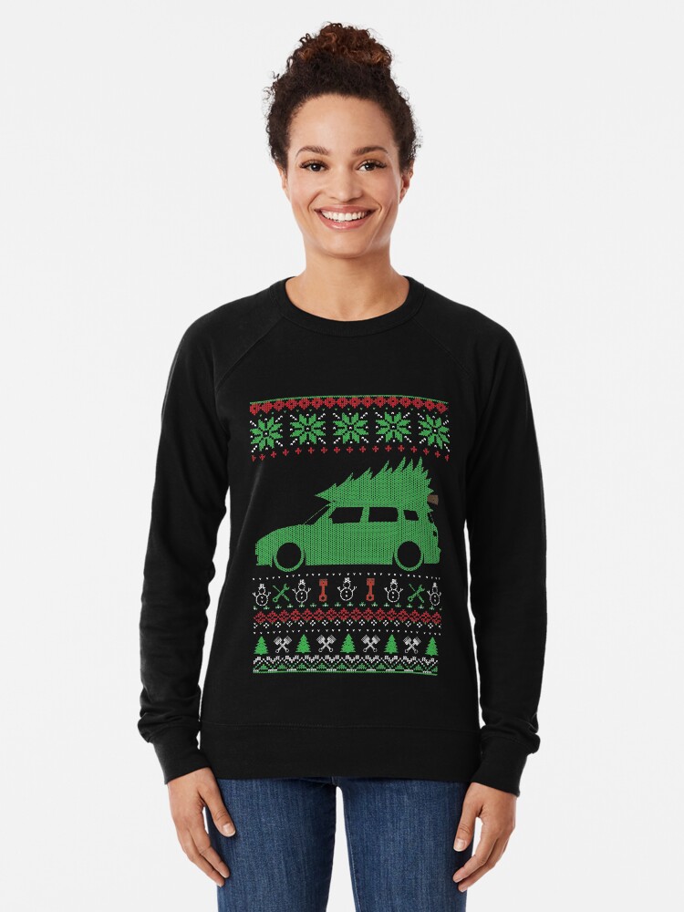 mini cooper christmas sweater
