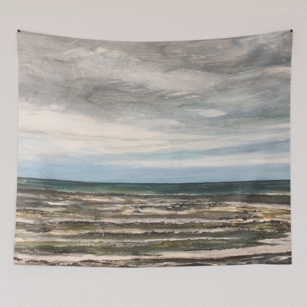 Item preview, Looking Out From Three Cliffs Bay designed and sold by Robert Petcher Art.