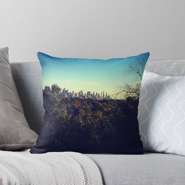 Item preview, Melbourne Skyline from Fairfield, ode to a cartoonist designed and sold by Elaine Stevenson.