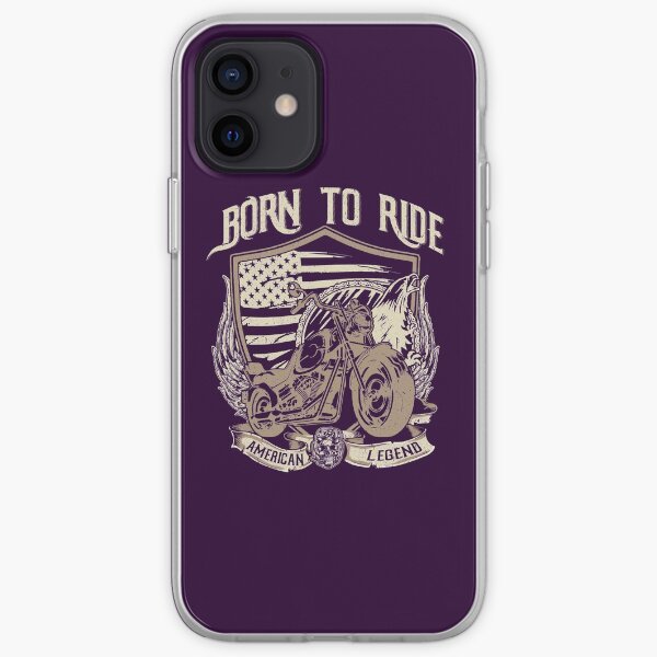 BORN TO RIDE Goodies Coque souple iPhone
