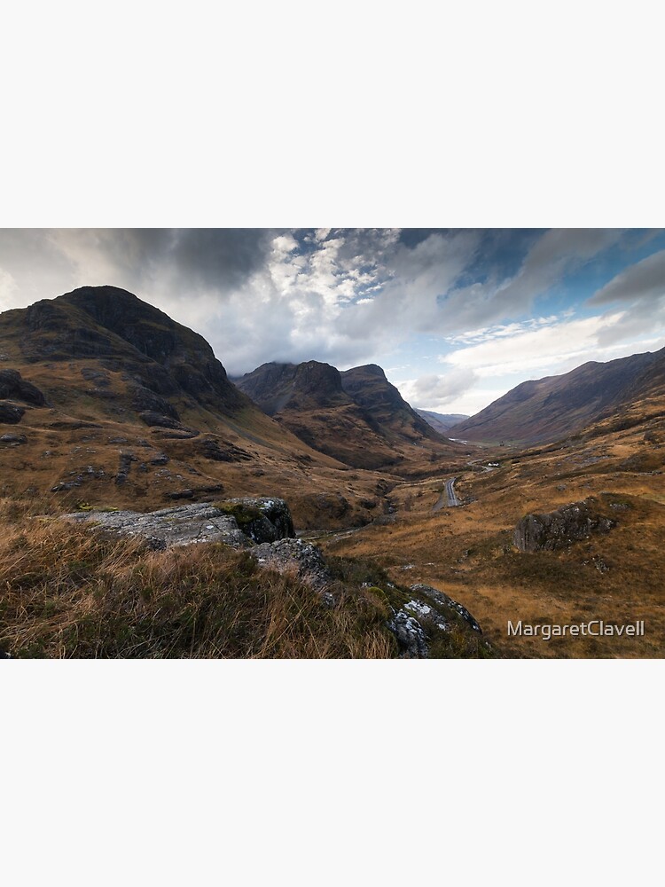 "Mountains at Kinlochleven" Canvas Print for Sale by MargaretClavell