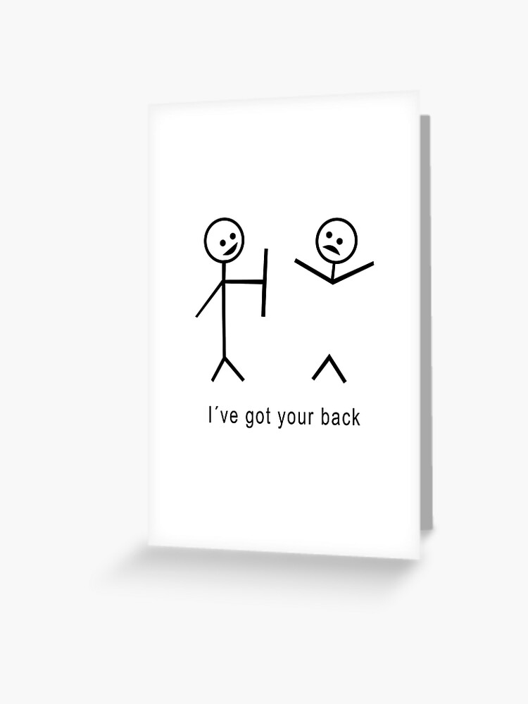 Stickman meme | Greeting Card