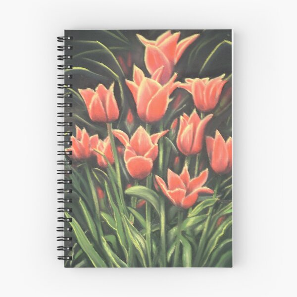 Item preview, Tulips. Pastel painting. designed and sold by jan farthing.