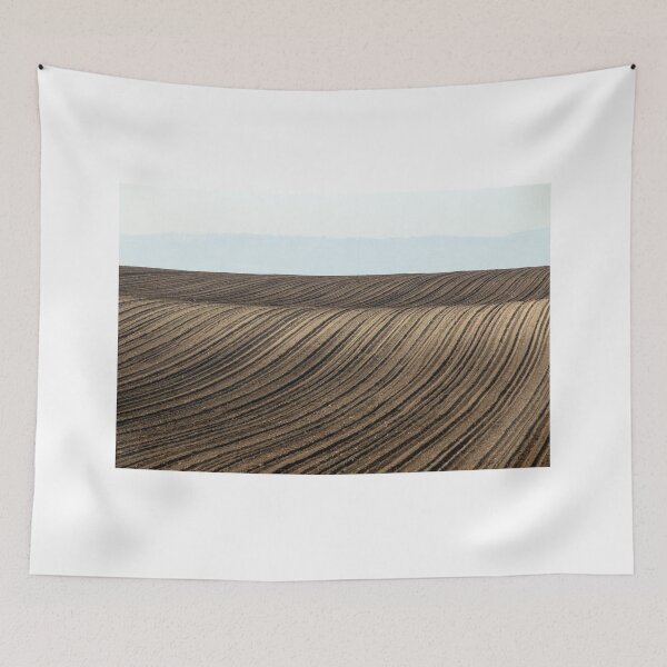 Item preview, plowed field landscape spring season designed and sold by goceris.