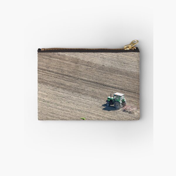 Item preview, tractor plowing a field aerial view designed and sold by goceris.