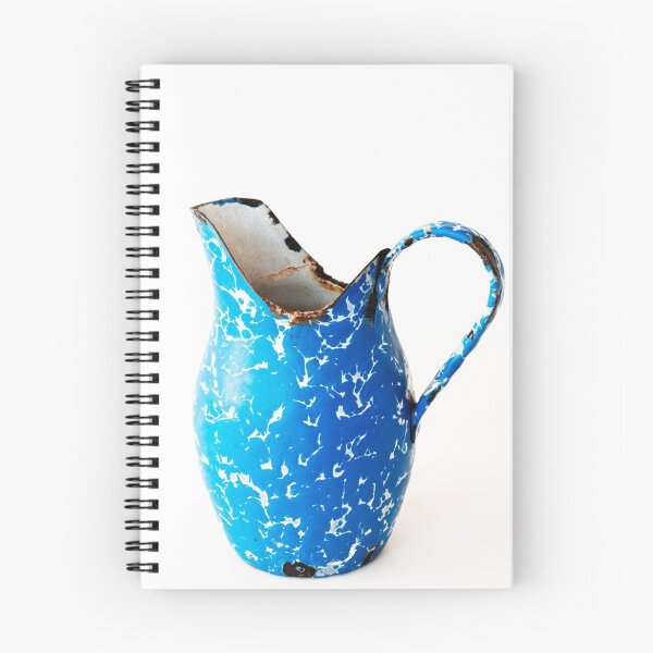 Item preview, Blue Graniteware Pitcher designed and sold by Skye Hohmann.