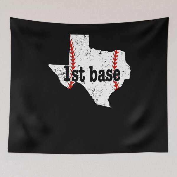 Aperçu de l'œuvre Baseball Jeunesse Première Base Softball Première Base Texas créée et vendue par shoppzee.