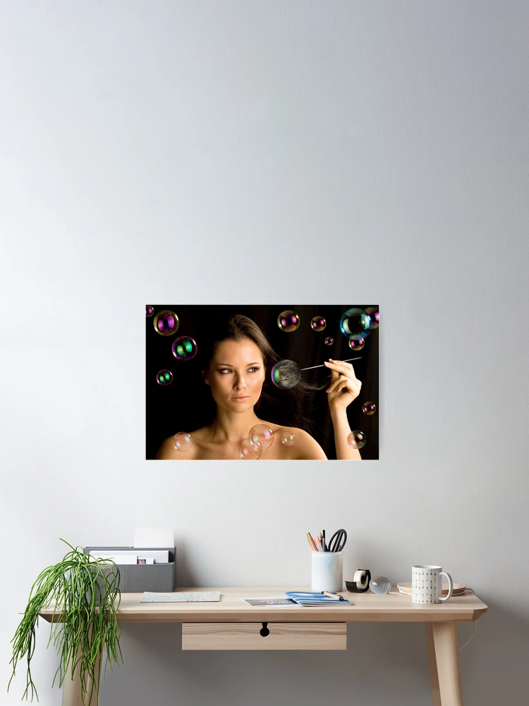 Thumbnail 2 of 3, Poster, Exploding Bubbles designed and sold by Carnisch.