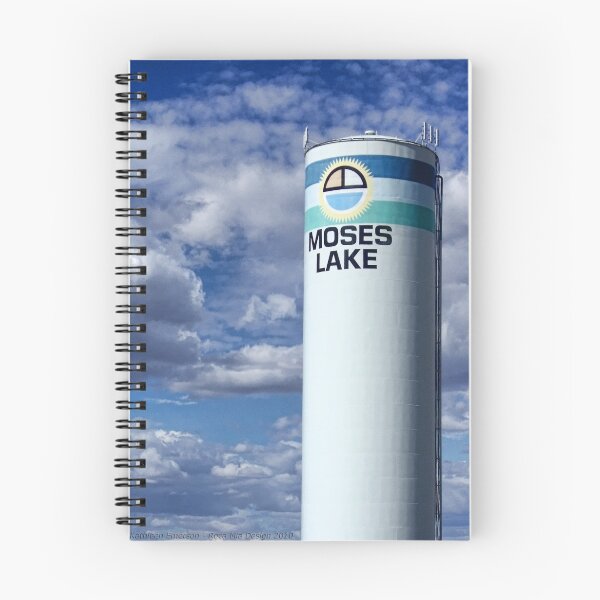 Item preview, Water Tower (Moses Lake, Washington, USA) designed and sold by rocamiadesign.