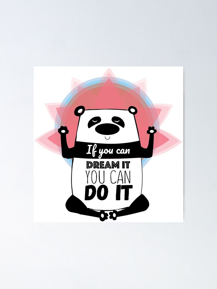 Yoga Panda II Postcard Set