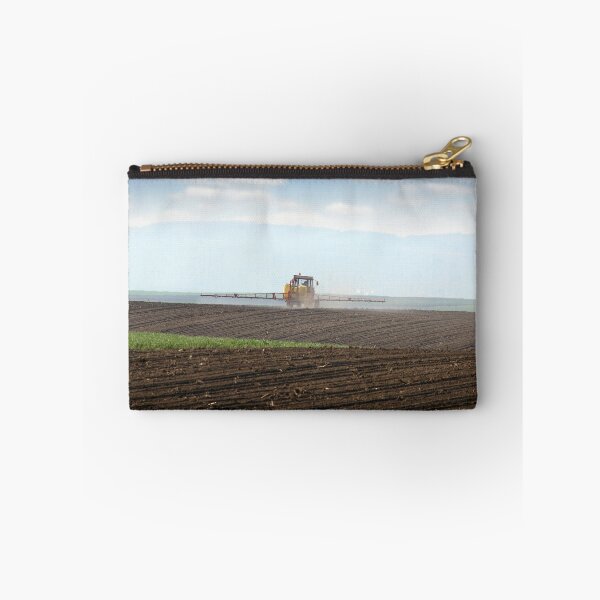 Item preview, tractor spraying field at spring designed and sold by goceris.