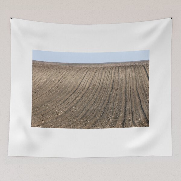 Item preview, plowed field landscape spring season agriculture designed and sold by goceris.
