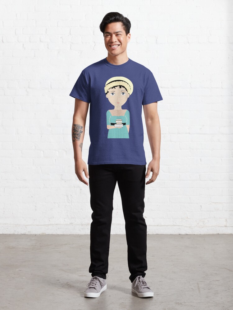 Vista alternativa de Camiseta clásica Jane Austen