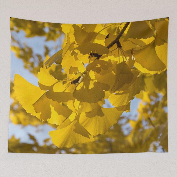 Item preview, Ginkgo Gold - Left Horizontal designed and sold by Georgia Mizuleva.