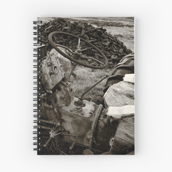 Item preview, Tractor at the peat cuttings, North Uist designed and sold by Richard Ion.