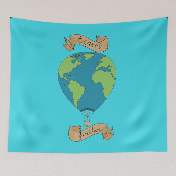 Item preview, Travel Further  designed and sold by NeonCrabStudio.