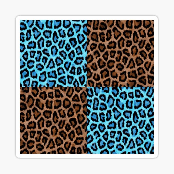 Leoparden Print Sticker