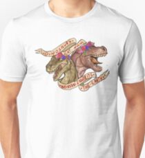 Frau erbt die Erde Unisex T-Shirt