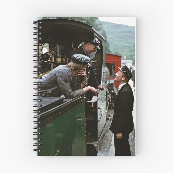 Item preview, Time for a chat on the Ffestiniog, Wales, UK, 1970s designed and sold by David A. L. Davies.