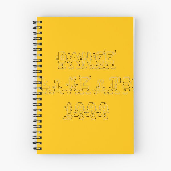 Item preview, Dance like it's 1999 - ASCII art designed and sold by picodesign.