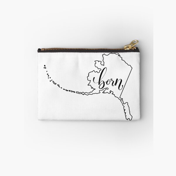 Item preview, Alaska Born State Outline designed and sold by Chocolate Musings.