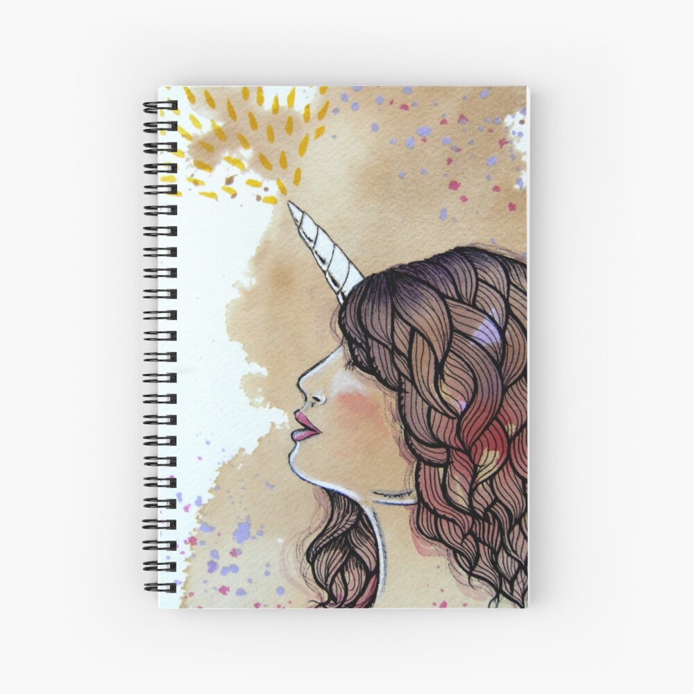Item preview, Spiral Notebook designed and sold by stephallison.