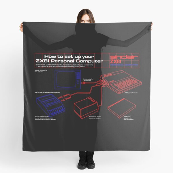 SINCLAIR ZX81 Scarf