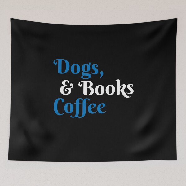 Item preview, Dogs, books and coffee designed and sold by TrendyDesigns.