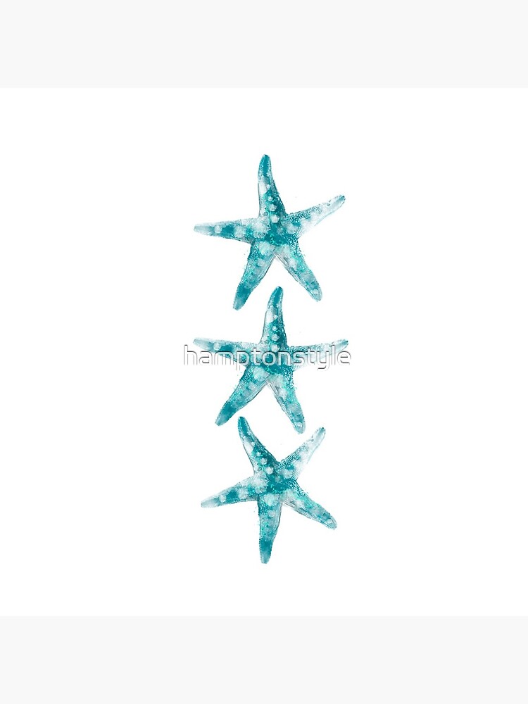 Aquamarine starfish by hamptonstyle