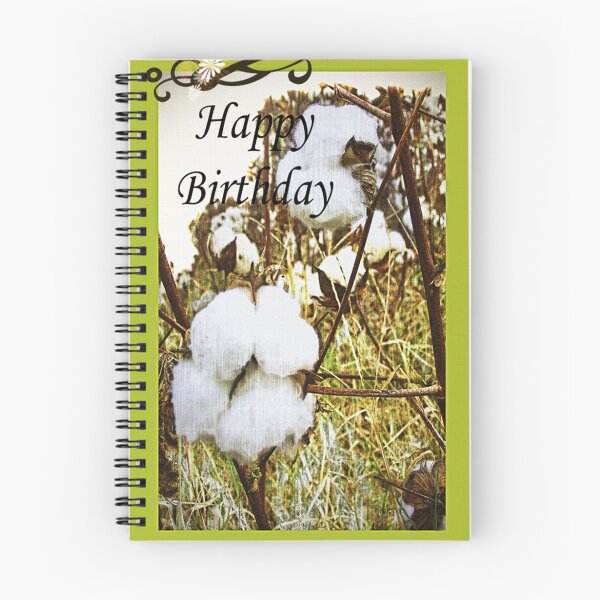 Item preview, Cotton Birthday Greeting designed and sold by DwCCreations.