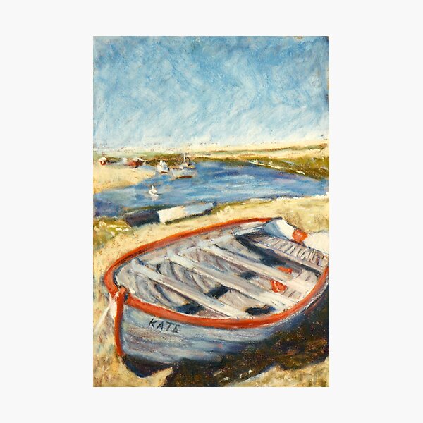 Artikelvorschau, Boat - Burnham Overy Staithe, Norfolk, UK entworfen und verkauft von Judy Adamson.