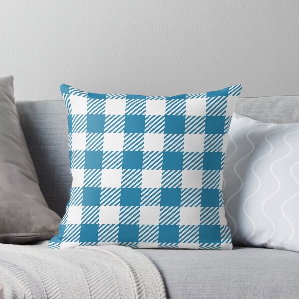 Artikelvorschau, Blauer Gingham entworfen und verkauft von ImageNugget.