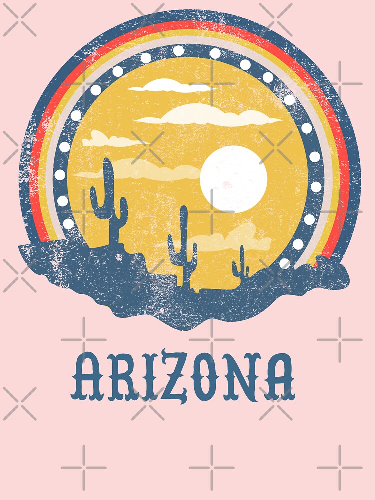 Arizona Retro State Kids Graphic Tee – MADE Art Boutique