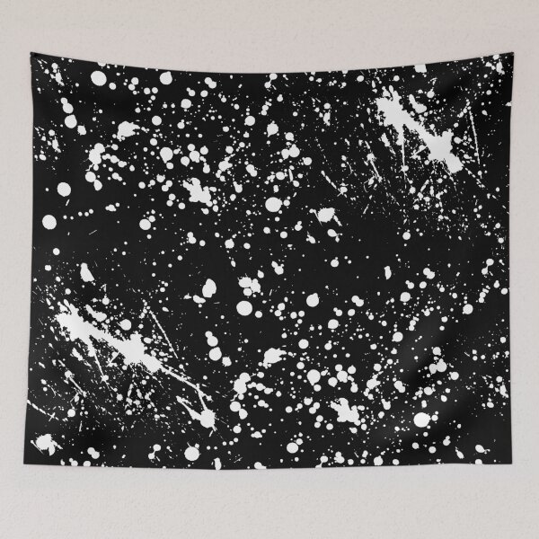 Item preview, White Paint Splatter designed and sold by starrylite.