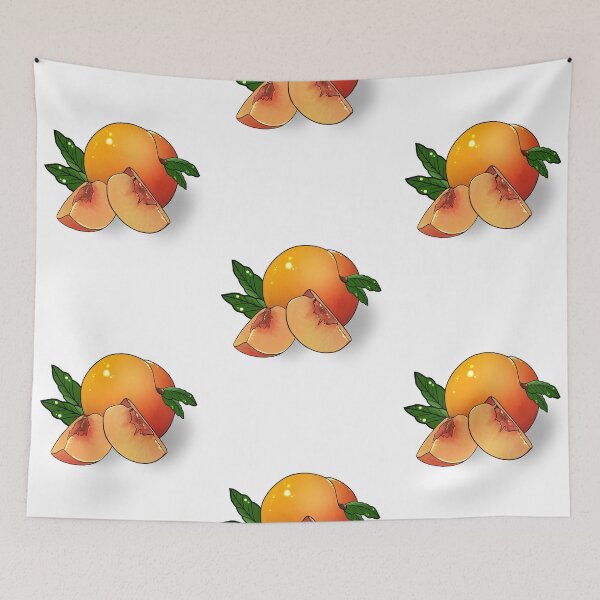 Aperçu de l'œuvre Peachy créée et vendue par Hollydrewthat.