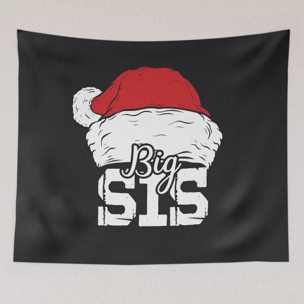 Item preview, Big Sis Art | Santa Hat Christmas Matching Family Pajama designed and sold by melsens.