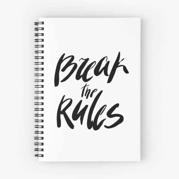Item preview, Break the rules! designed and sold by Polanika.