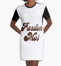 Verzeihung Moi Vintage T-Shirt Kleid