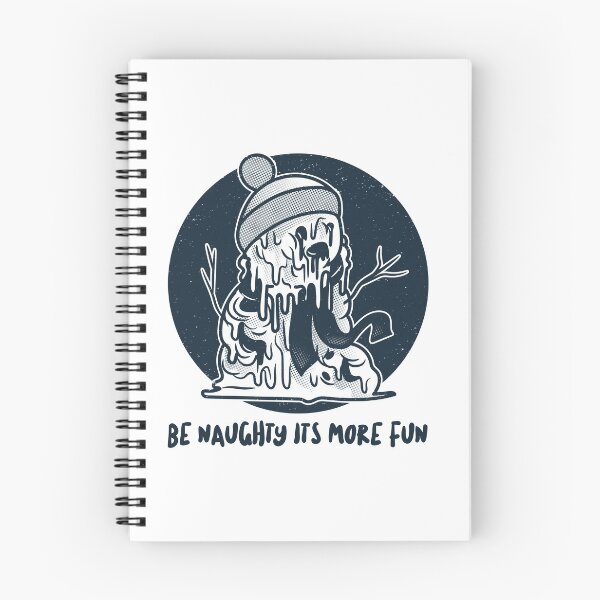 Item preview, Be naughty it’s more fun melded snow man designed and sold by Scoopivich.