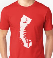 California Sequoia Forest Moon Silhouette Unisex T-Shirt