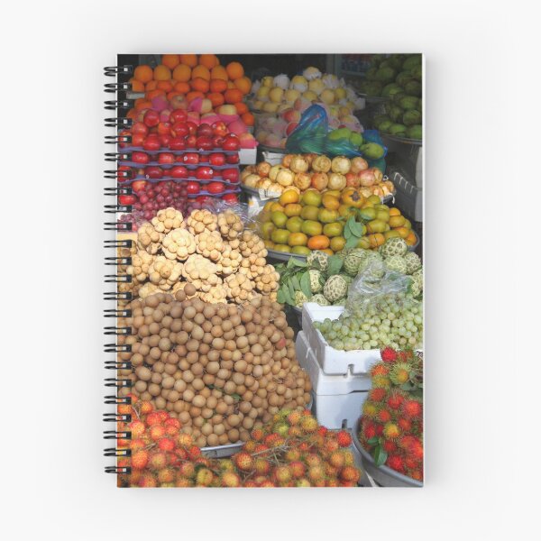 Item preview, Fruit Stall on the Mekong Delta designed and sold by Kristi Robertson.